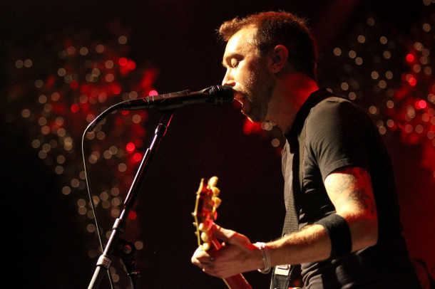 photograph-Zach-Blair-hardcore-rock-Rise-Against-on-stage-Endgame-2012