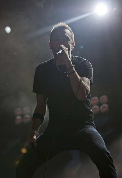 photograph-Joe-Principe-punk-group-Rise-Against-Endgame-on-stage-2005